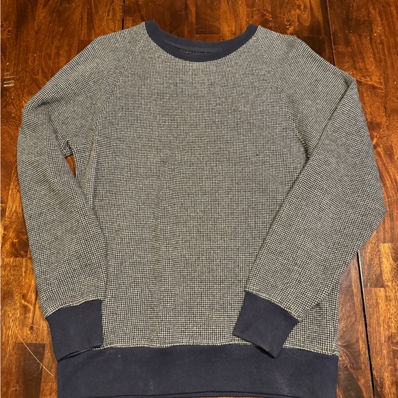 J. Crew Other - J.Crew Vintage Crewneck Fleece in Grey & Navy - Size Medium